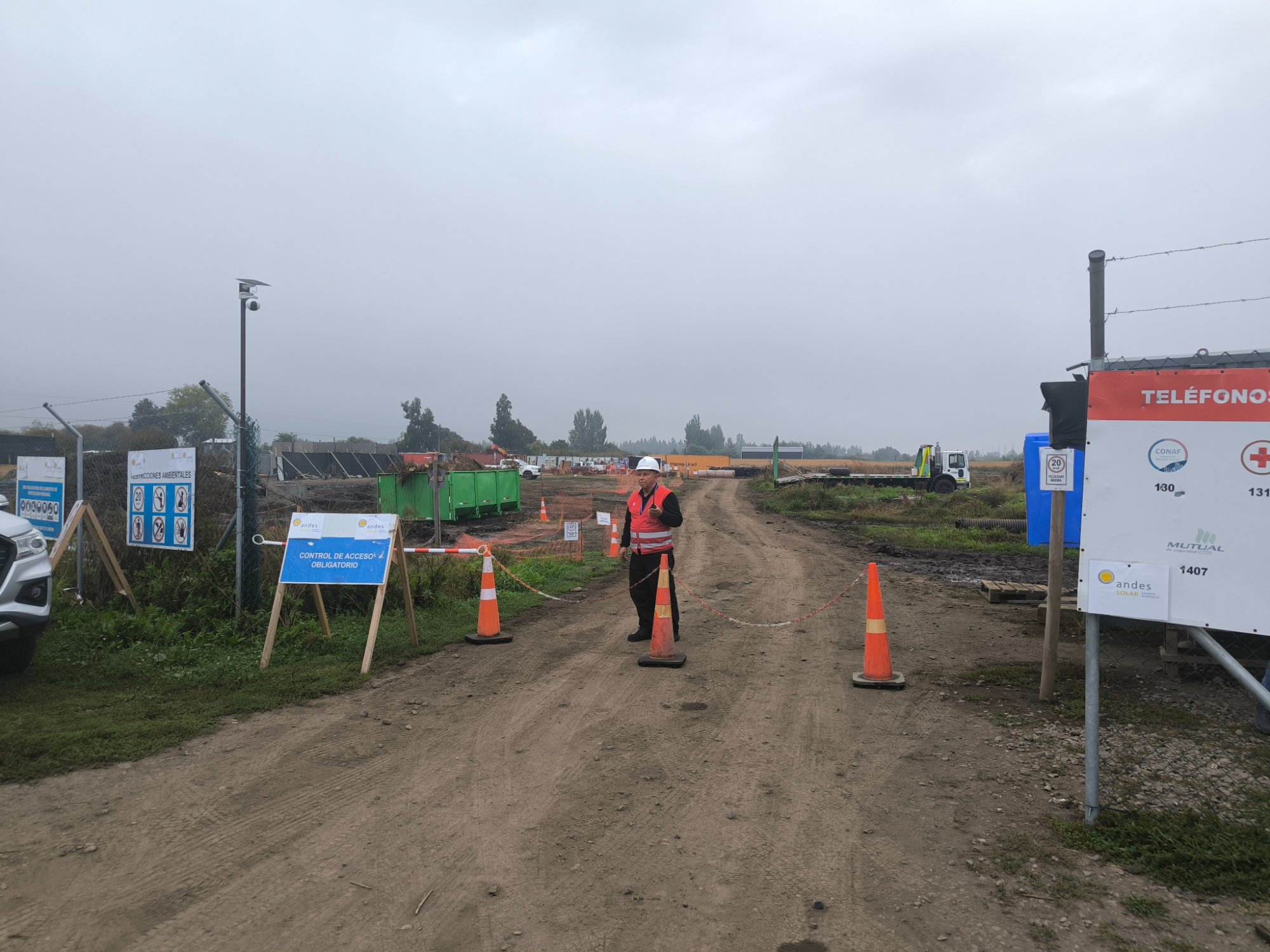Control de acceso en parque solar Andes Solar – SEGT