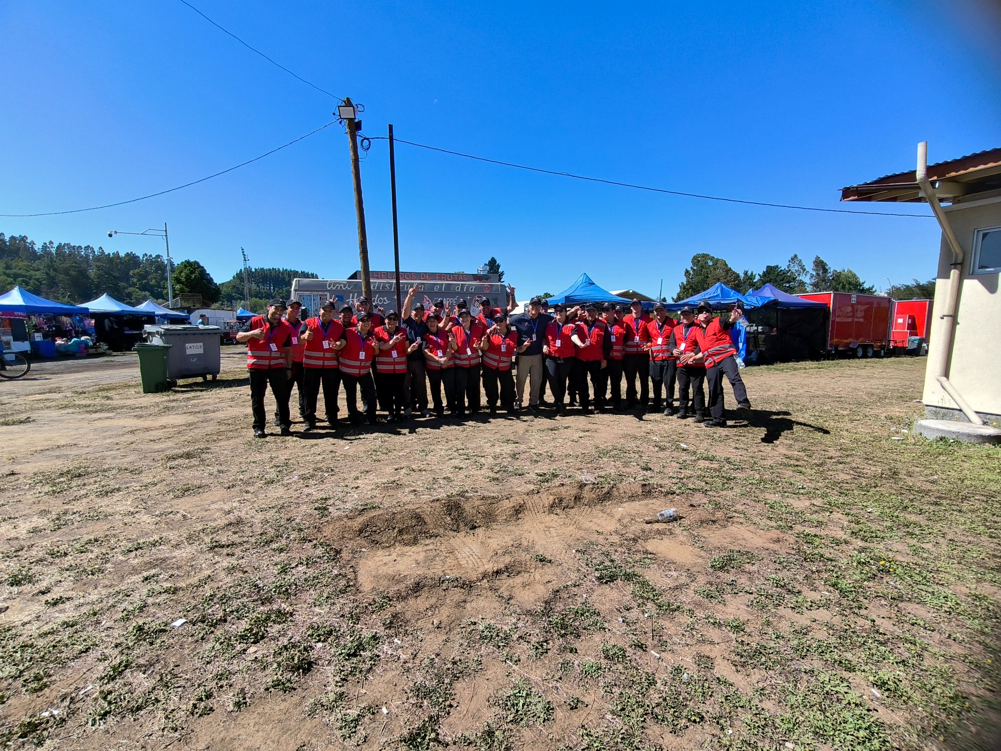 Equipo SEGT en evento Vive el Verano 2026 Mulchén